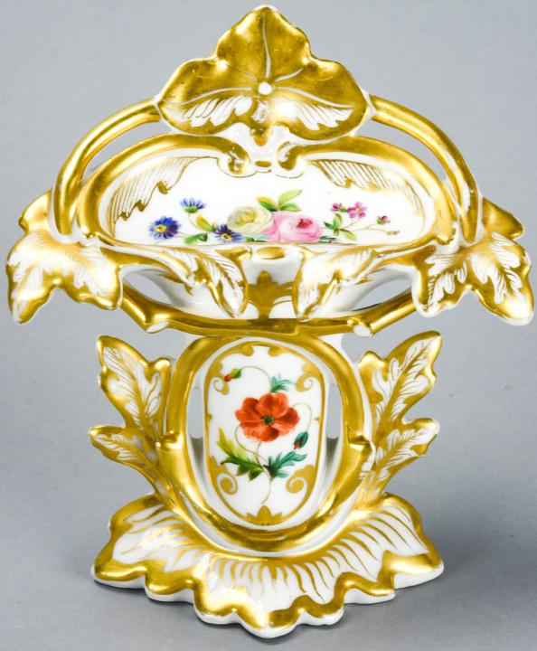 Antique 19th C Old Paris Porcelain Centerpiece (1 of 5)