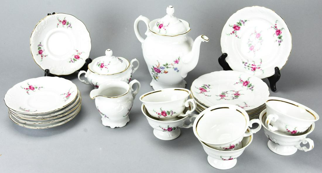 Mitterteich Bavaria Germany Floral Motif Tea Set (1 of 8)