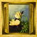 Signed Oil Painting of a Garden Scene