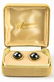 Pair Marcasite & 14K Gold Earrings - 2