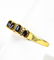 Estate Sapphire and Diamond 14K Gold Ring - 2
