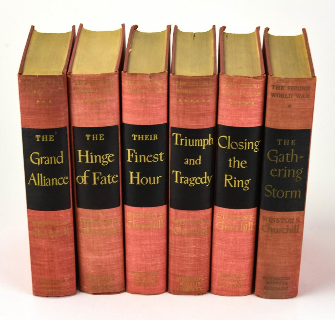 6 Book Set Winston Churchill on World War II (1 of 5)