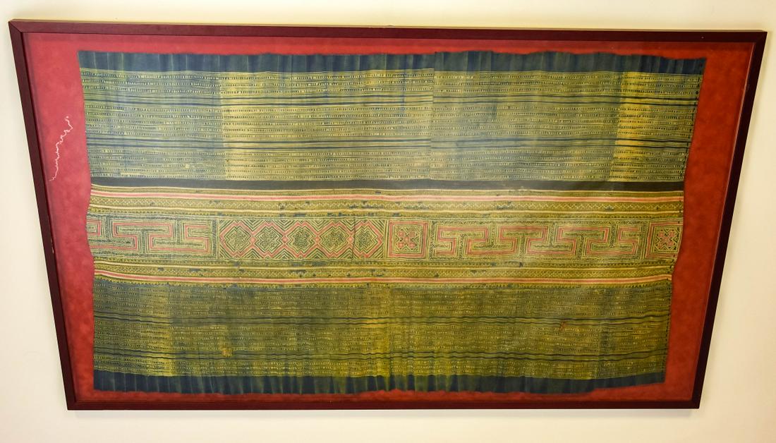 Antique Indonesian Batik & Embroidered Textile (1 of 6)