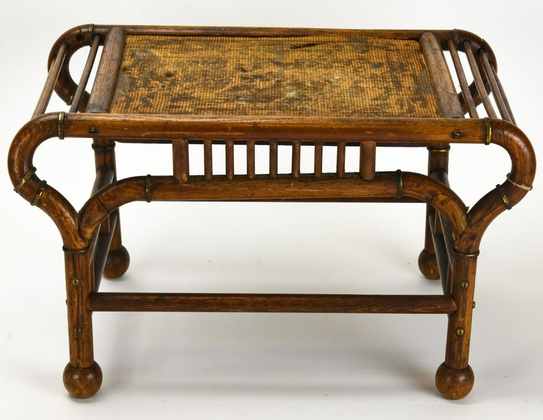 Chinese Bamboo Table Top Display Stand (1 of 4)