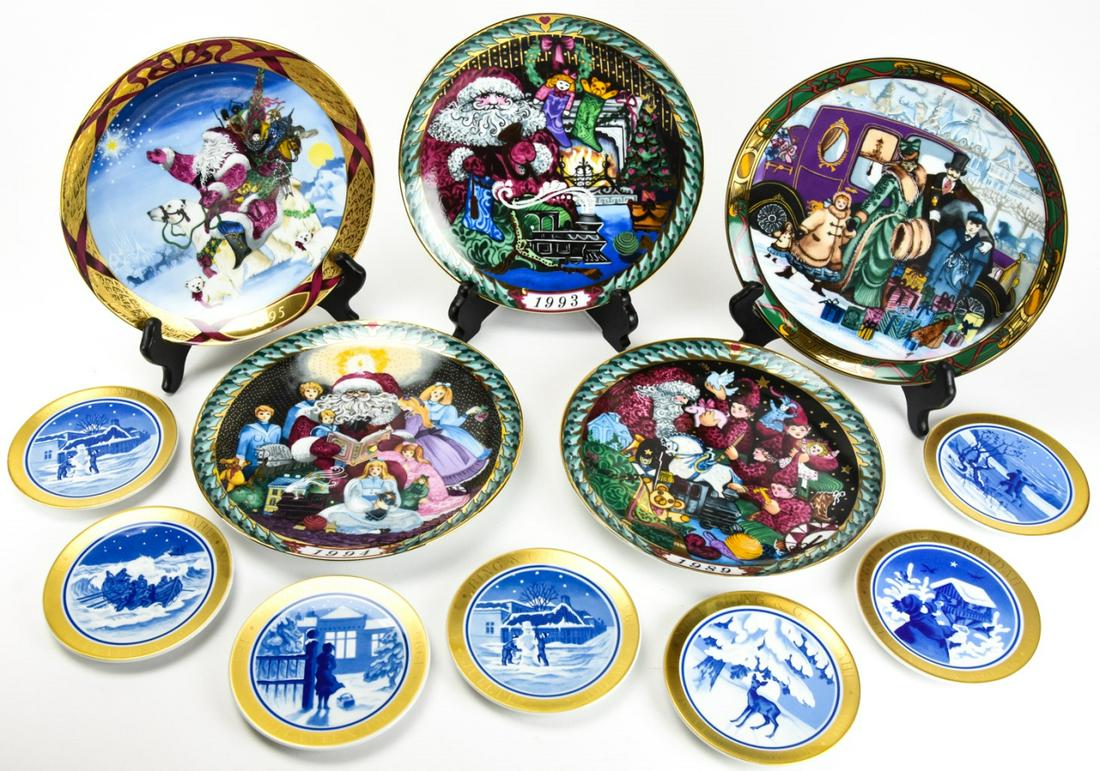Collection of 12 Bing & Grondahl Annual Plates (1 of 5)