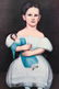 Pair Early American Prints of Children & Dolls - 3