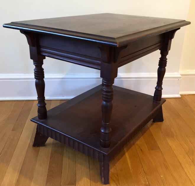 Antique Tudor Carved Side Table (1 of 6)