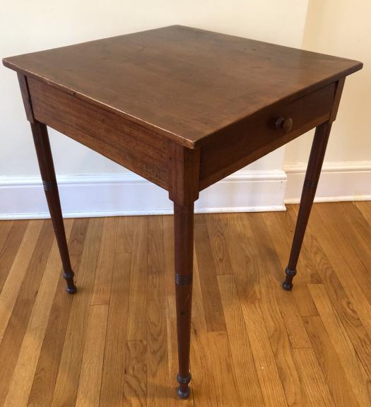 Antique Spindle Leg Side Table (1 of 6)