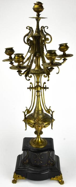Antique 19th C French Empire Style Candelabra (1 of 6)