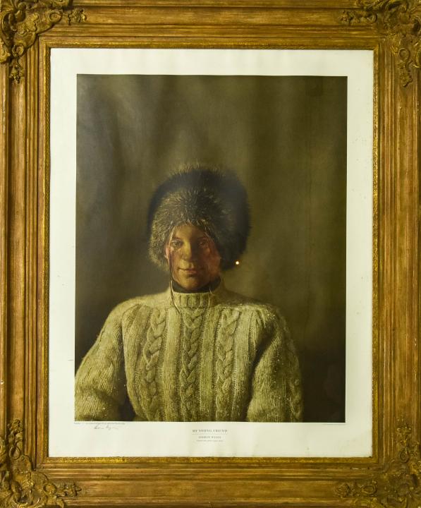 Andrew Wyeth Framed, Numbered, Signed Collagraph (1 of 8)