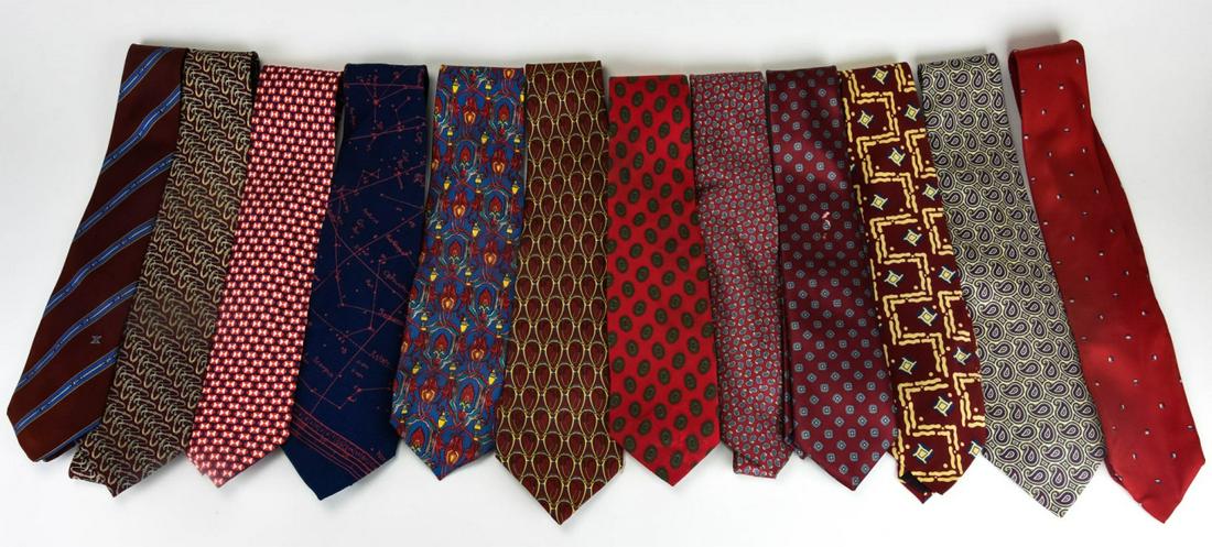 Large Lot of Designer Silk Men's Ties (1 of 6)
