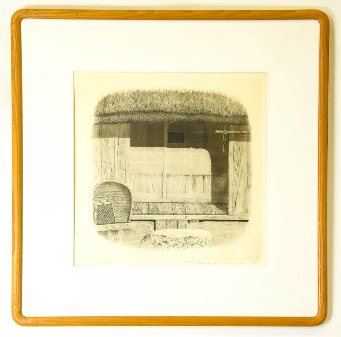 Ryohei Tanaka Signed Copper Plate Etching (1 of 7)