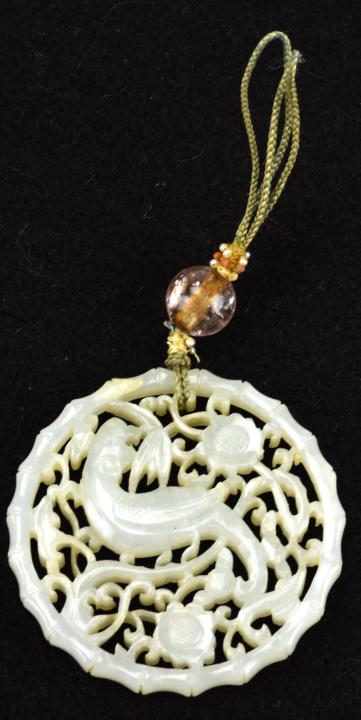 Mutton fat 2024 jade pendant