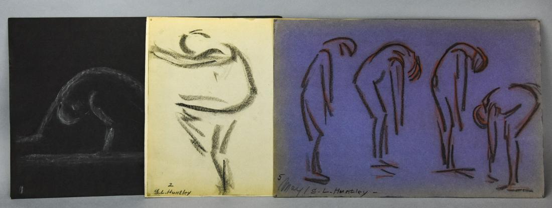 3 Samantha Littlefield Huntley Charcoal Drawings (1 of 9)