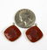 Pair of Antique 19th C Carnelian Intaglio Pendants - 5