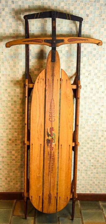 Vintage Flexible Flyer Airline Cruiser Snow Sled (1 of 7)
