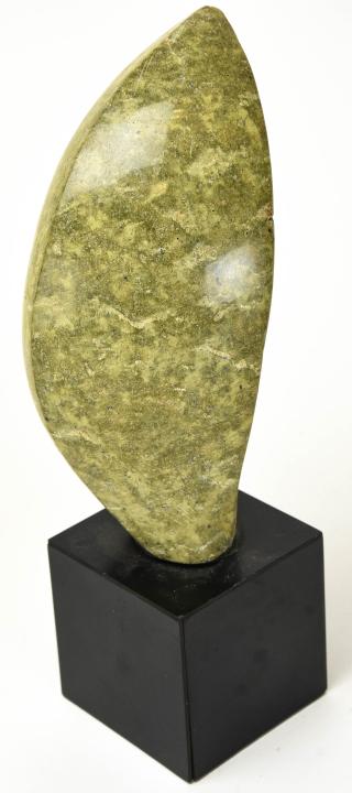 Carved Marble Table Top Signed Modern Sculpture (1 of 4)