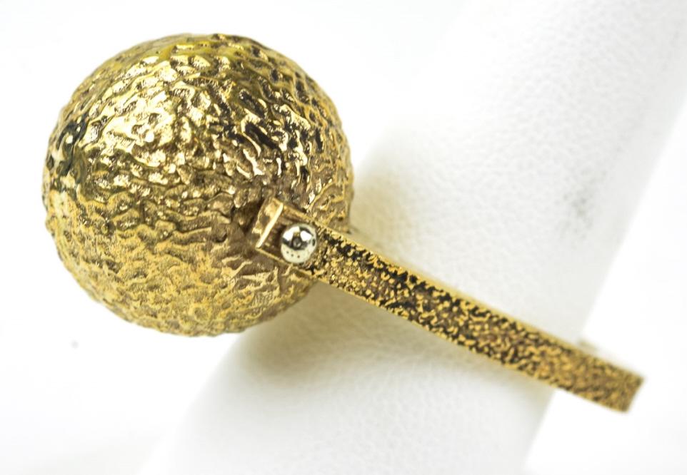 Sterling Silver Rotating Sphere Ring (1 of 8)