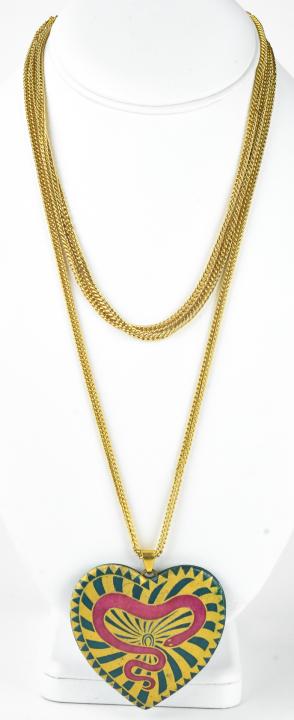 saint laurent snake necklace