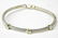 Contemporary Italian 14kt Gold & Diamond Bracelet - 4