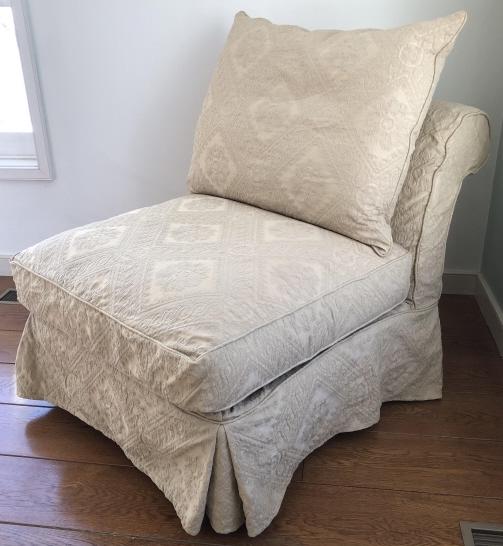 Domain Oversized Down Filled Slipper Chair (1 of 8)