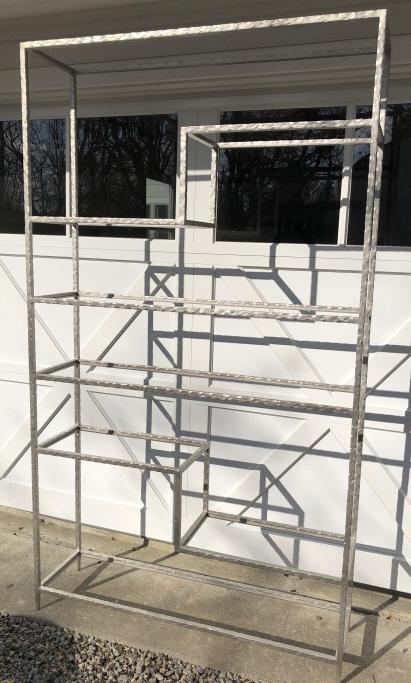 Bradley USA Derek Tiered Iron & Glass Etagere (1 of 6)