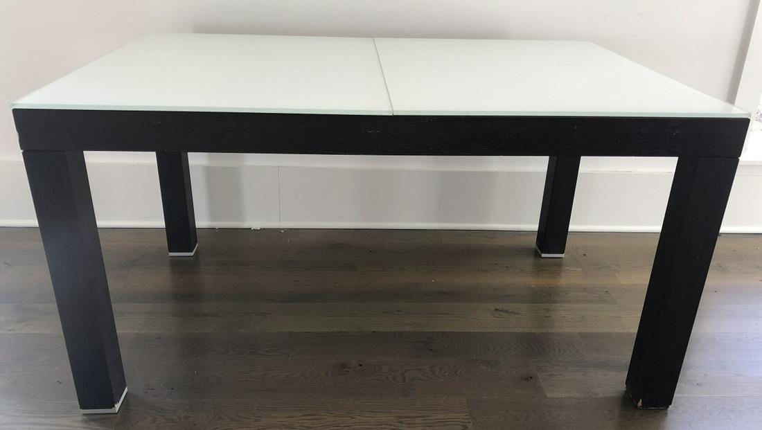 Eureka Cinna Modern Glass Top Dining Table France (1 of 6)