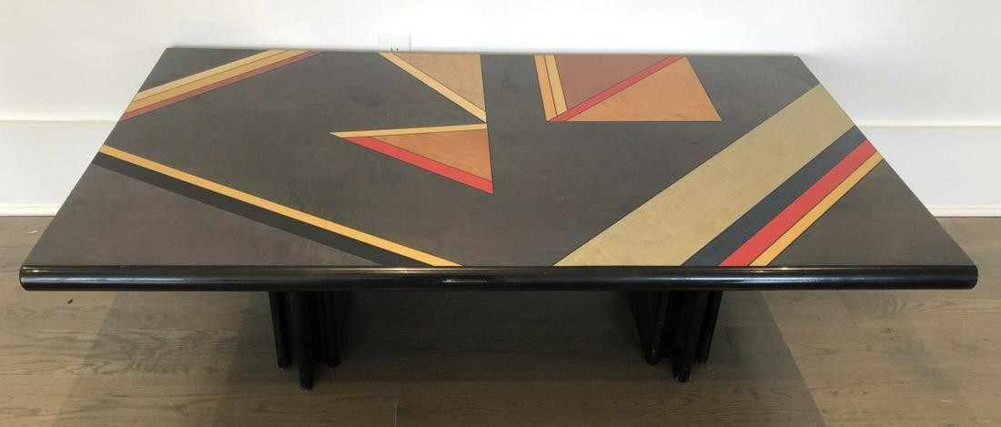 Maurice Villency Mid C Modern Lacquer Coffee Table (1 of 5)