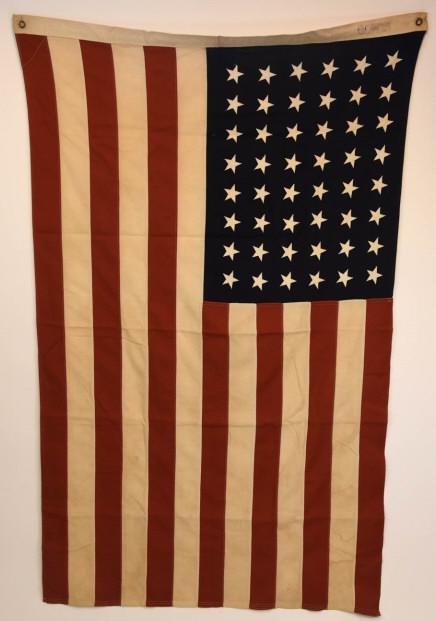 Bulldog Bunting Vintage 48 Star American Flag (1 of 4)