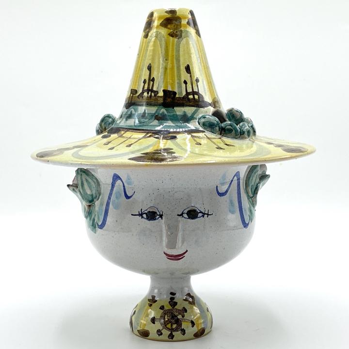 Bjorn Wiinblad Sculptural Ceramic Lidded Vessel (1 of 6)