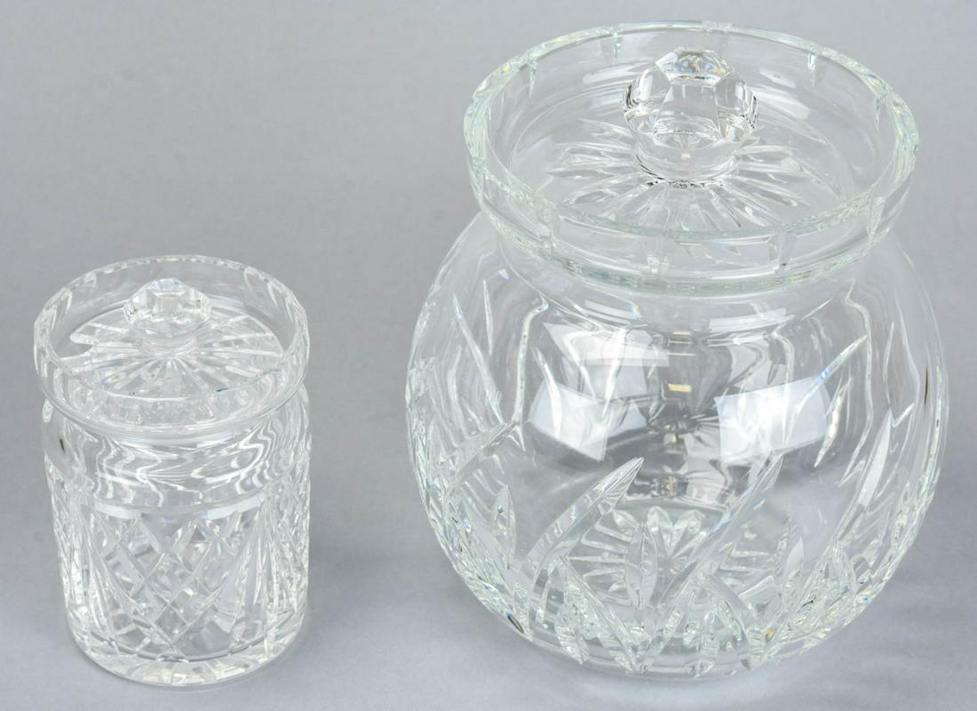 2 Waterford Crystal Covered Biscuit Jars (1 of 6)