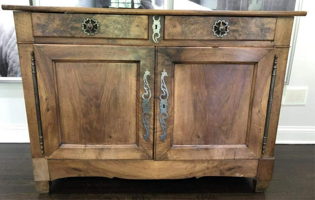 Antique French Provencal Console / Buffet (1 of 3)