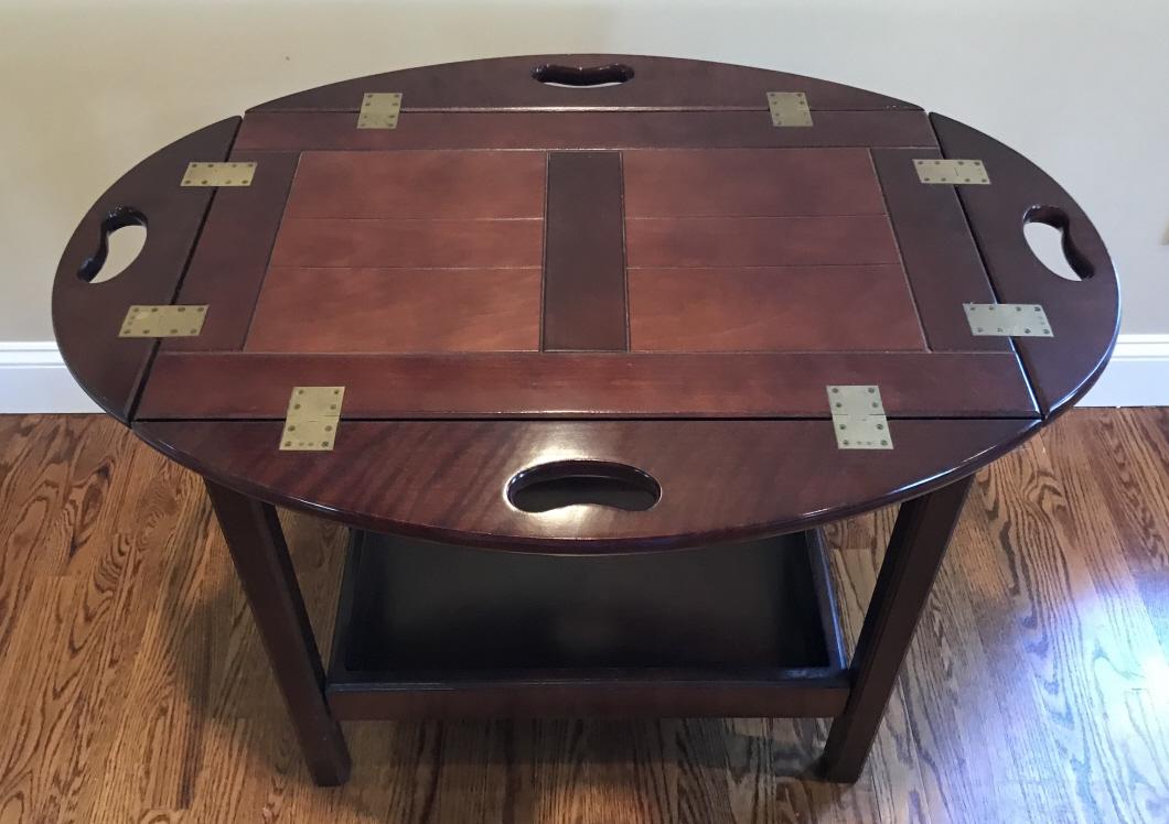 English George III Style Tray Top Table (1 of 4)