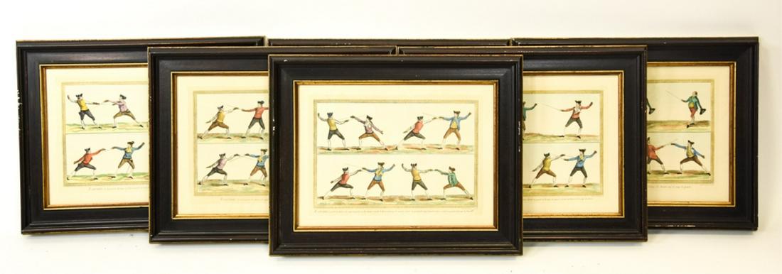 6 Benard Direxit Fencing Lithographs in Eastlake (1 of 7)