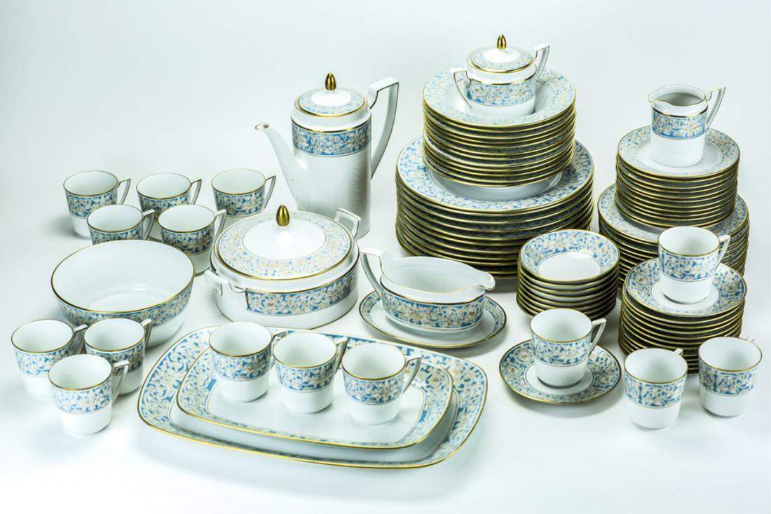 Antique Eschenbach German China Service Blue Gold (1 of 8)