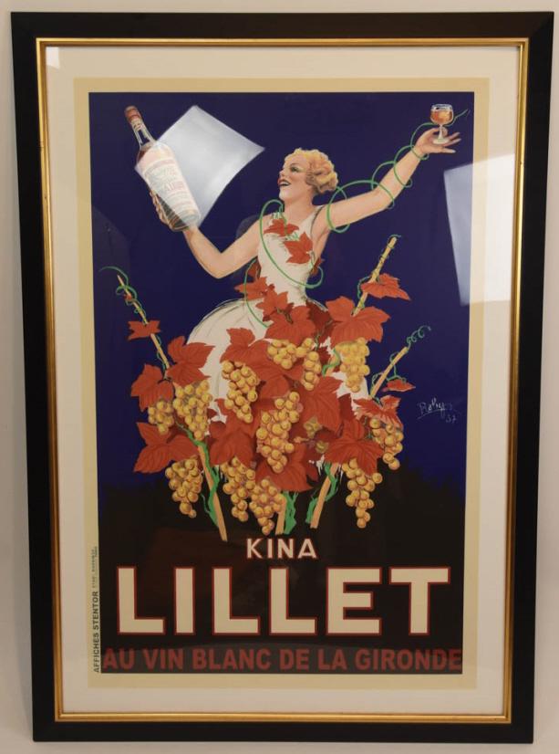 Kina Lillet  Framed Oversized  Advertising Poster (1 of 4)