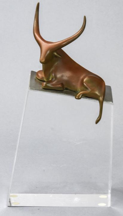 Loet Vanderveen Bronze Ox Statue (1 of 6)