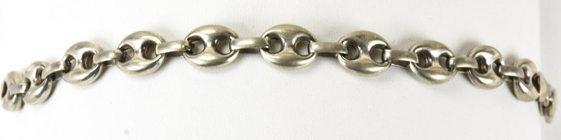 Vintage Italian Sterling Mariner's Link Bracelet (1 of 5)
