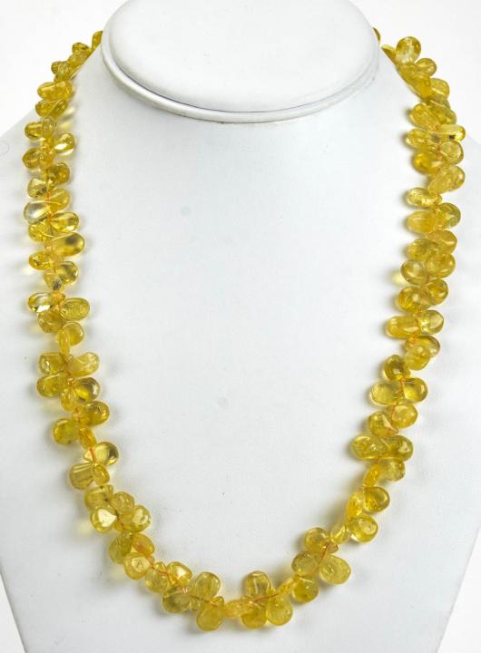 Handmade Rutilated Quartz Bead Necklace (1 of 6)