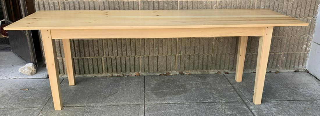 Country Style Knotty Pine Farm Table (1 of 3)