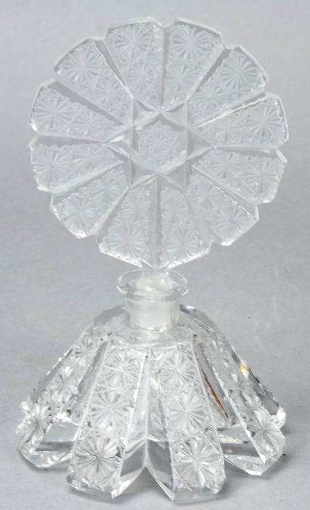 Large Antique Czechoslovakia Art Glass Perfume (1 of 6)