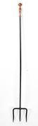 Long Handled Copper / Iron Fireplace Pitch Fork