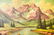 Mid Century Signed Landscape Scene Oil Painting - 2