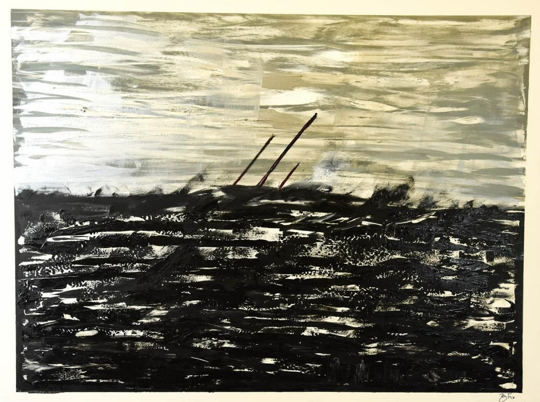 Fix Contemporary Abstract Expressionist Painting (1 of 5)