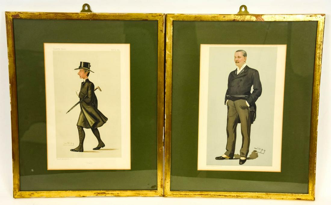 2 Vincent Brooks Day & Son Spy Lithograph Prints (1 of 5)