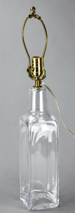 Simon Pearce Hand Blown Glass Vase Mount Lamp (1 of 6)