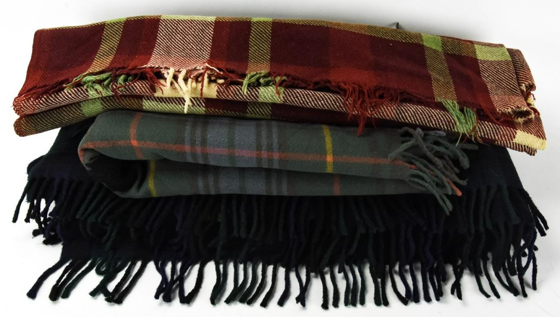 3 Wool Tartan Throw Blankets Incl Tait & Style (1 of 9)