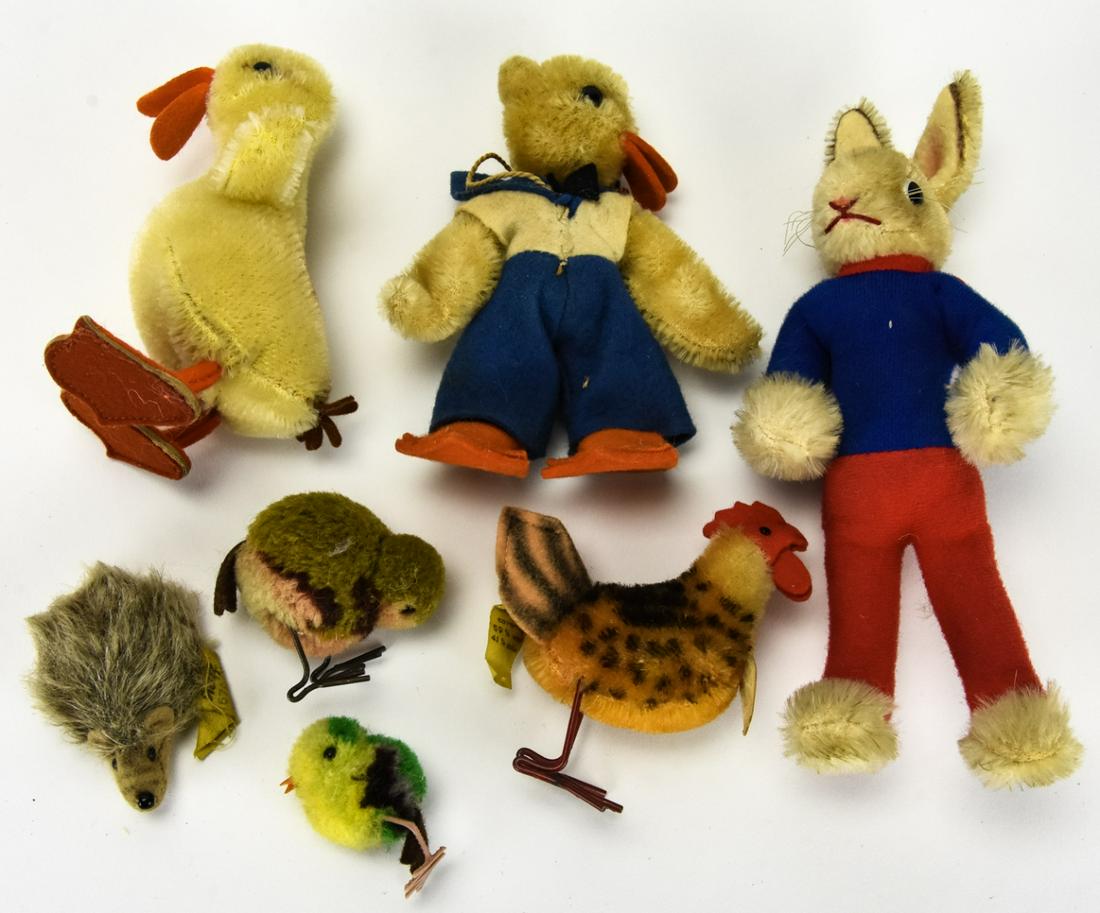Collection Steiff Mohair & Plush Rabbit & Chicks (1 of 8)