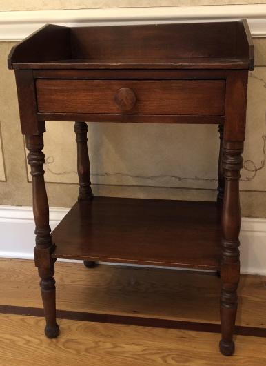 Antique Cottage Victorian Wash Stand or Side Table (1 of 3)