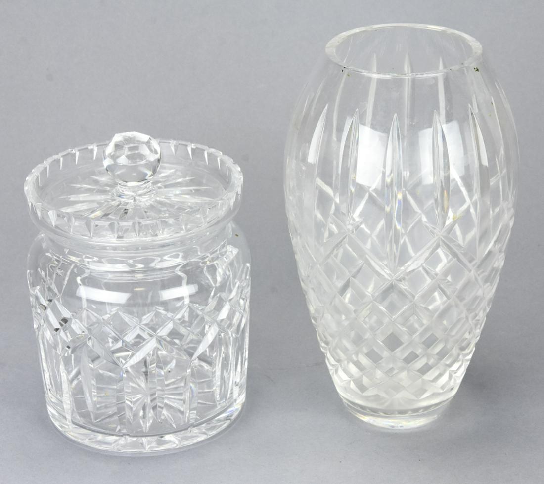 Waterford Crystal Vase and Covered Biscuit Jar (1 of 6)